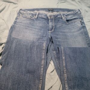 Silver Jeans Light Blue Boot Cut Denim